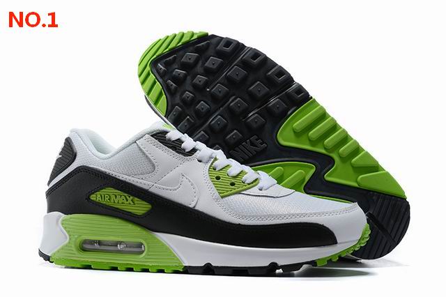 Nike Air Max 90 Mens Grey Green NO.1;